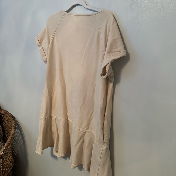 Cream Free People Beach Coverup Sweater Dress L - Picture 2 of 4